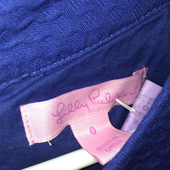 Blue Lilly Pulitzer Dress - Picture 5 of 5